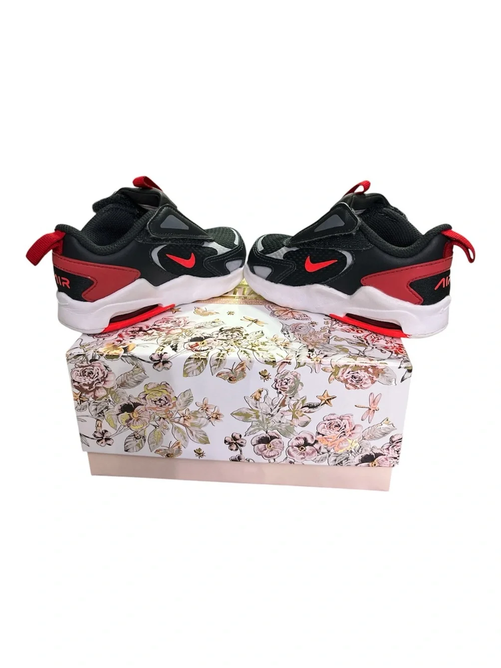 Nike Air Max Bolt Toddler Shoes - Black/Red - Size : 7C